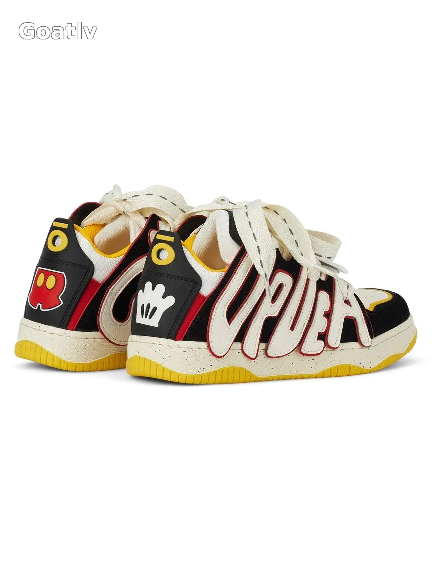 Sneakerhub Design Color Block Letter Shoes - 1865 - 1984