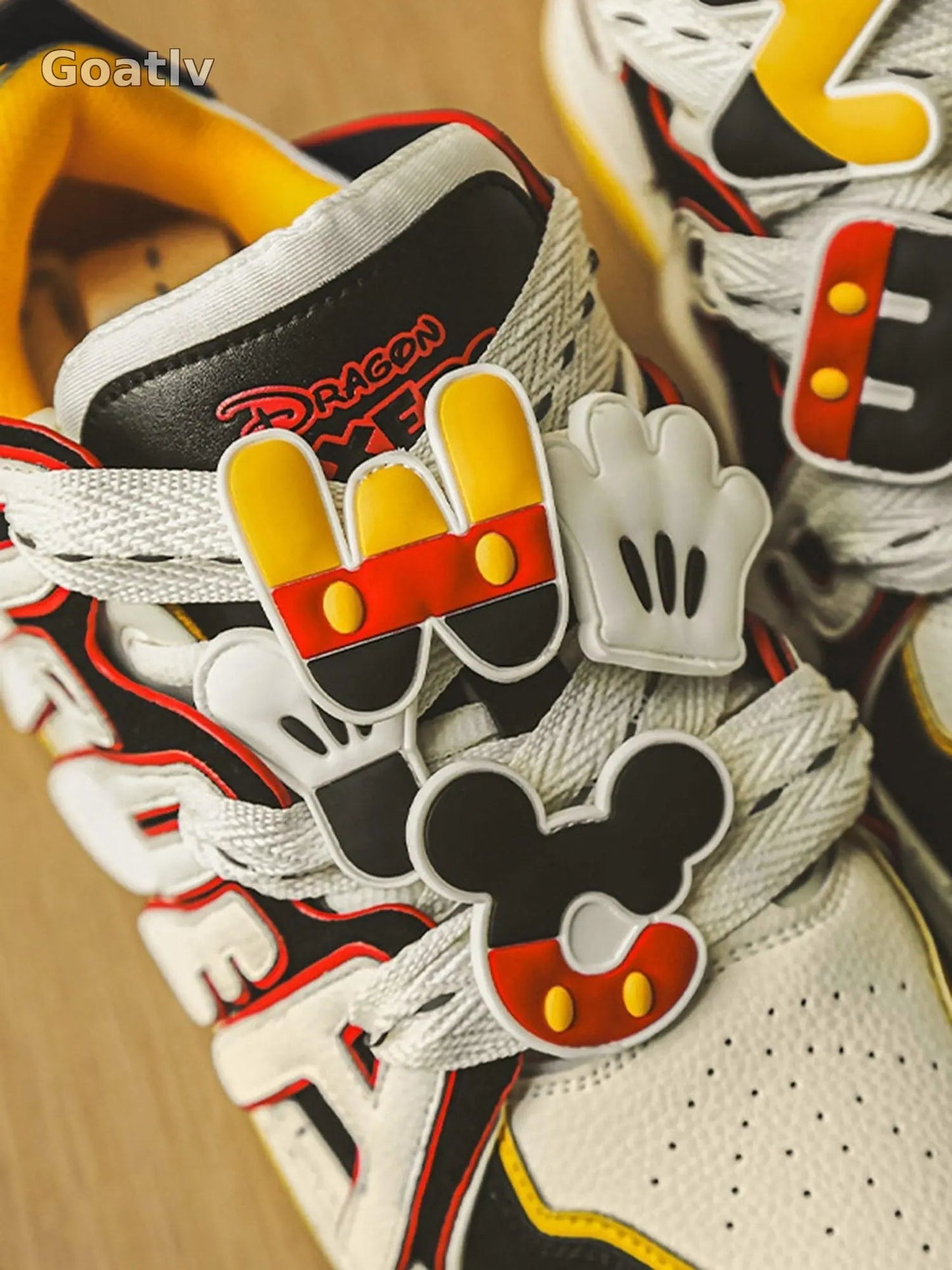 Sneakerhub Design Color Block Letter Shoes - 1865 - 1984