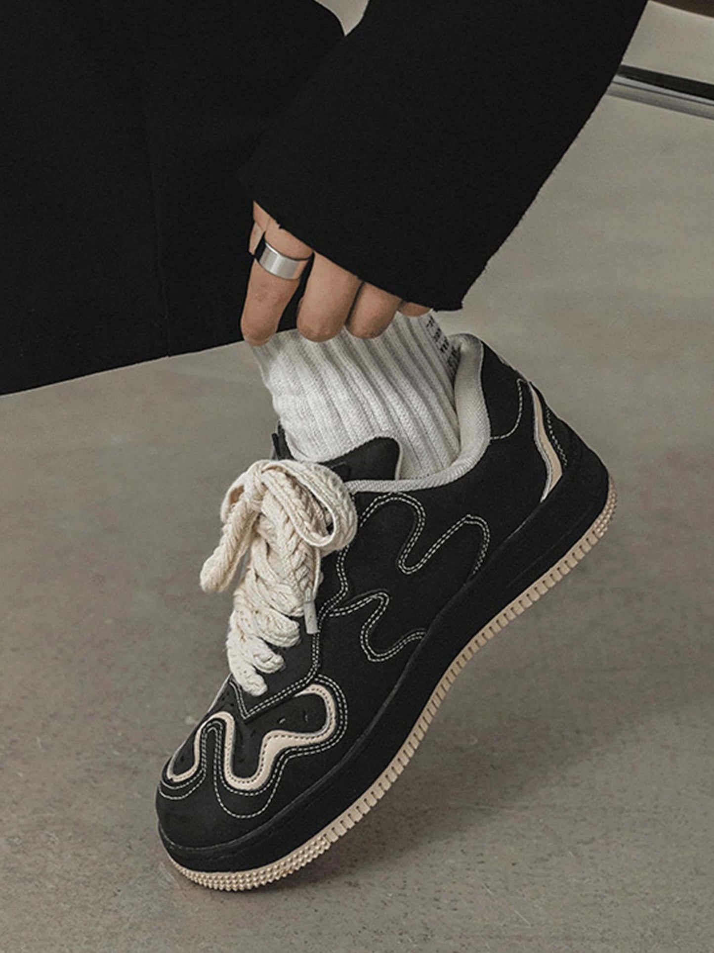 Sneakerhill High Street Skateboard Couple Shoes -1479