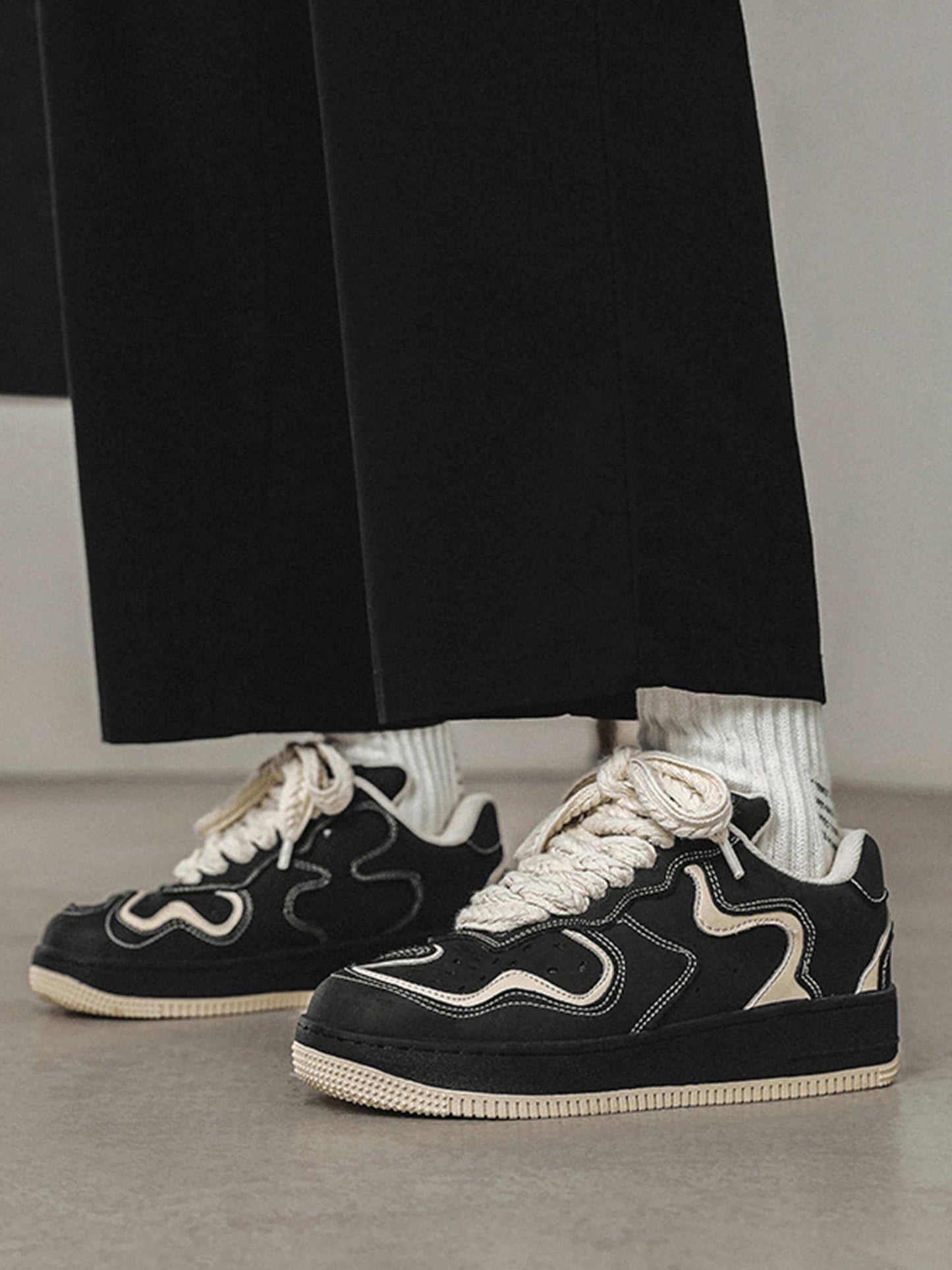 Sneakerhill High Street Skateboard Couple Shoes -1479