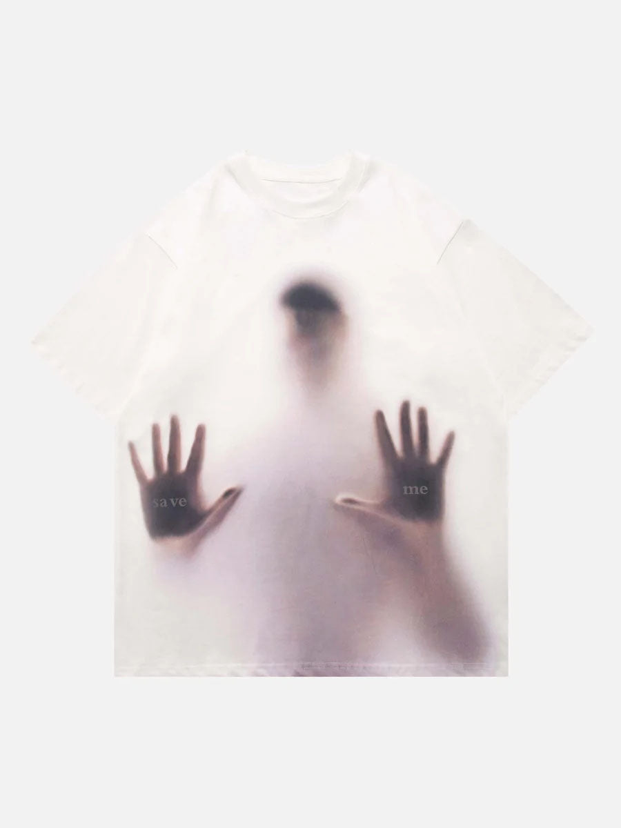 1984 Phantom Portrait Printed T Shirt -1187 SP220512JCH9