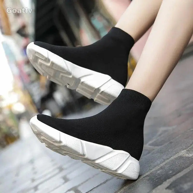 Women's New Trend Sock Style Shoes - 1984