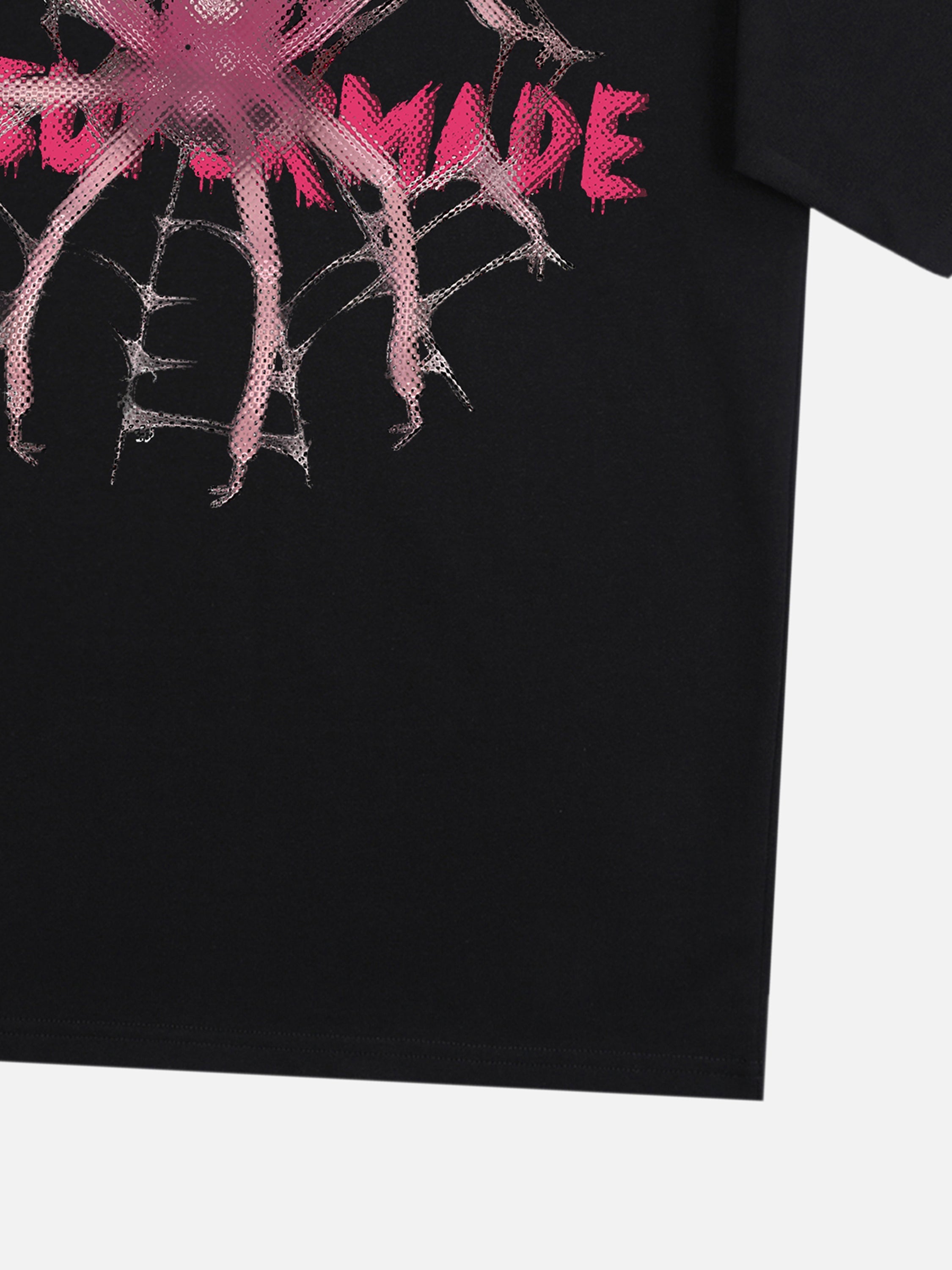 1984 Pink Diamond Spider Hip Hop T-shirt SP2403014JLL