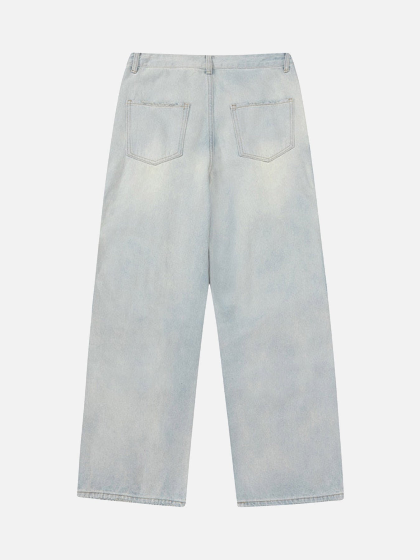 1984 Vintage Washed Multi-pocket Work Jeans SP230922G12O