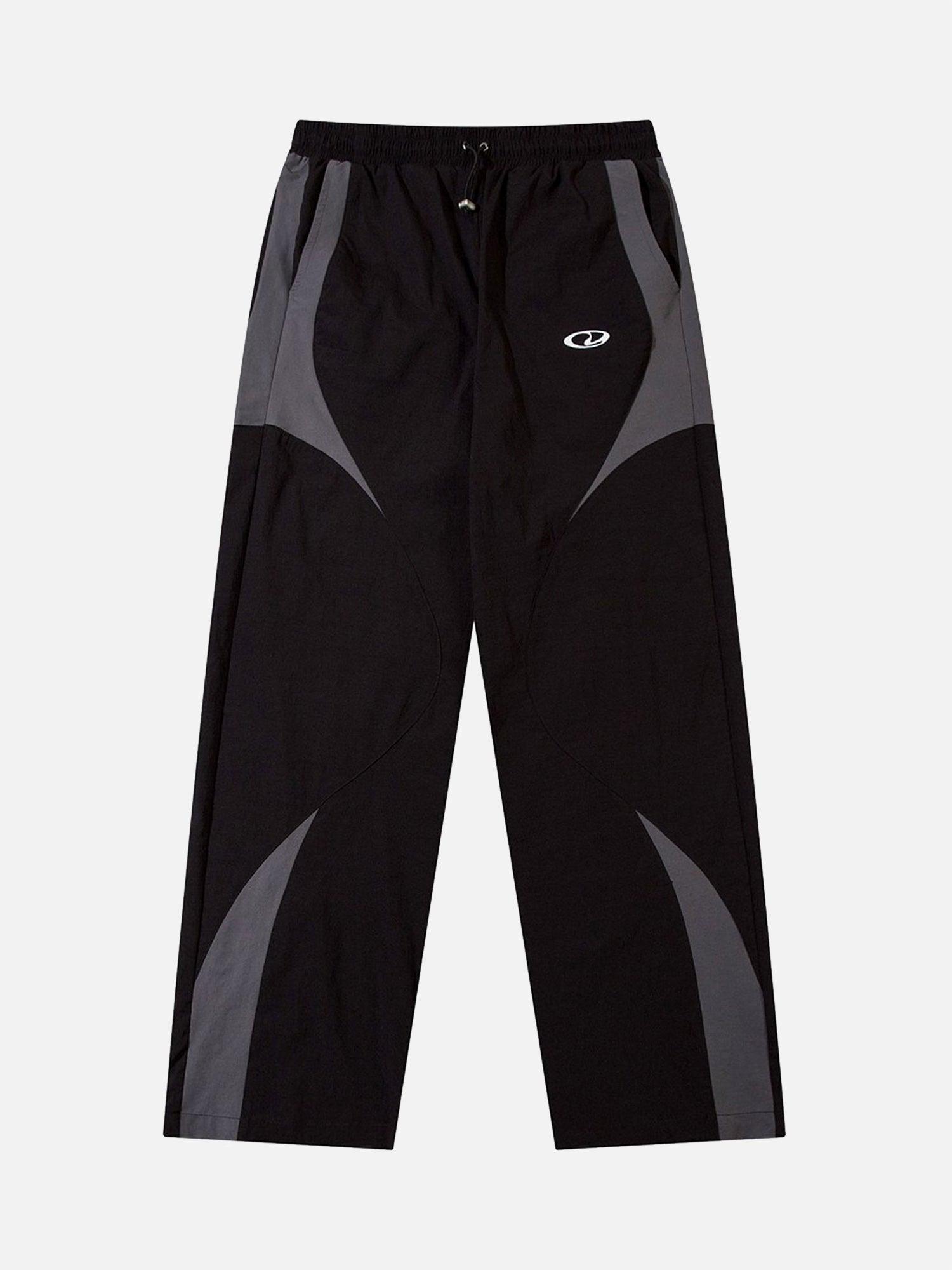 1984 American Street Fashion Splicing Design Casual Sports Pants - 1984brand