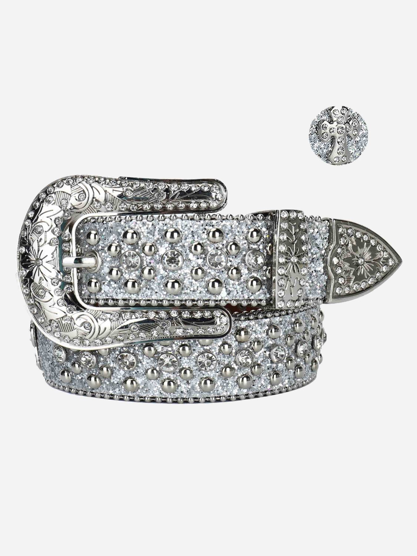 1984 Studded Rhinestone Belt For Men-1797 SP230728F287