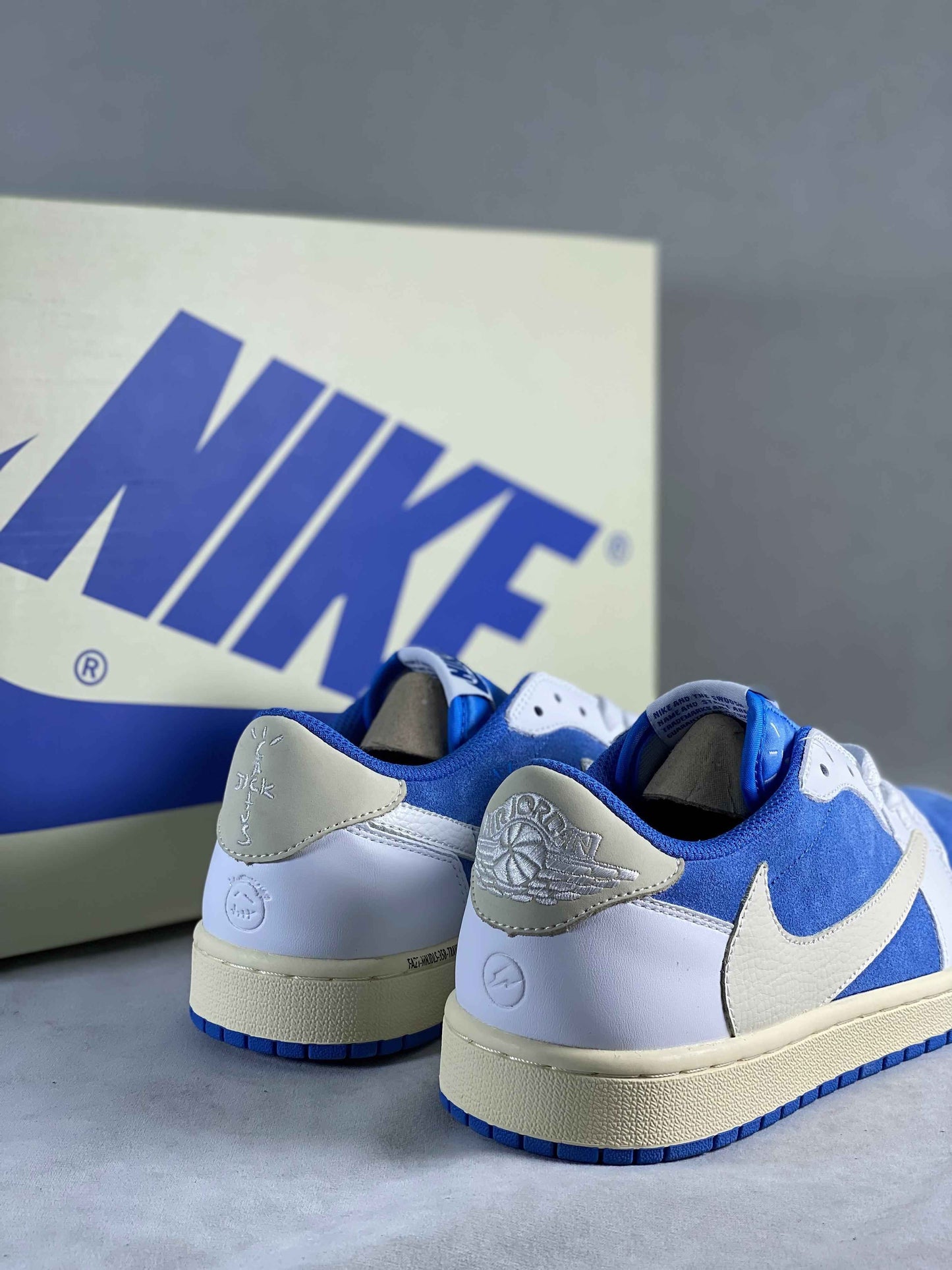 Custom Travis Scott x Fragment x Air Jordan 1 Low TS CQ4277 212