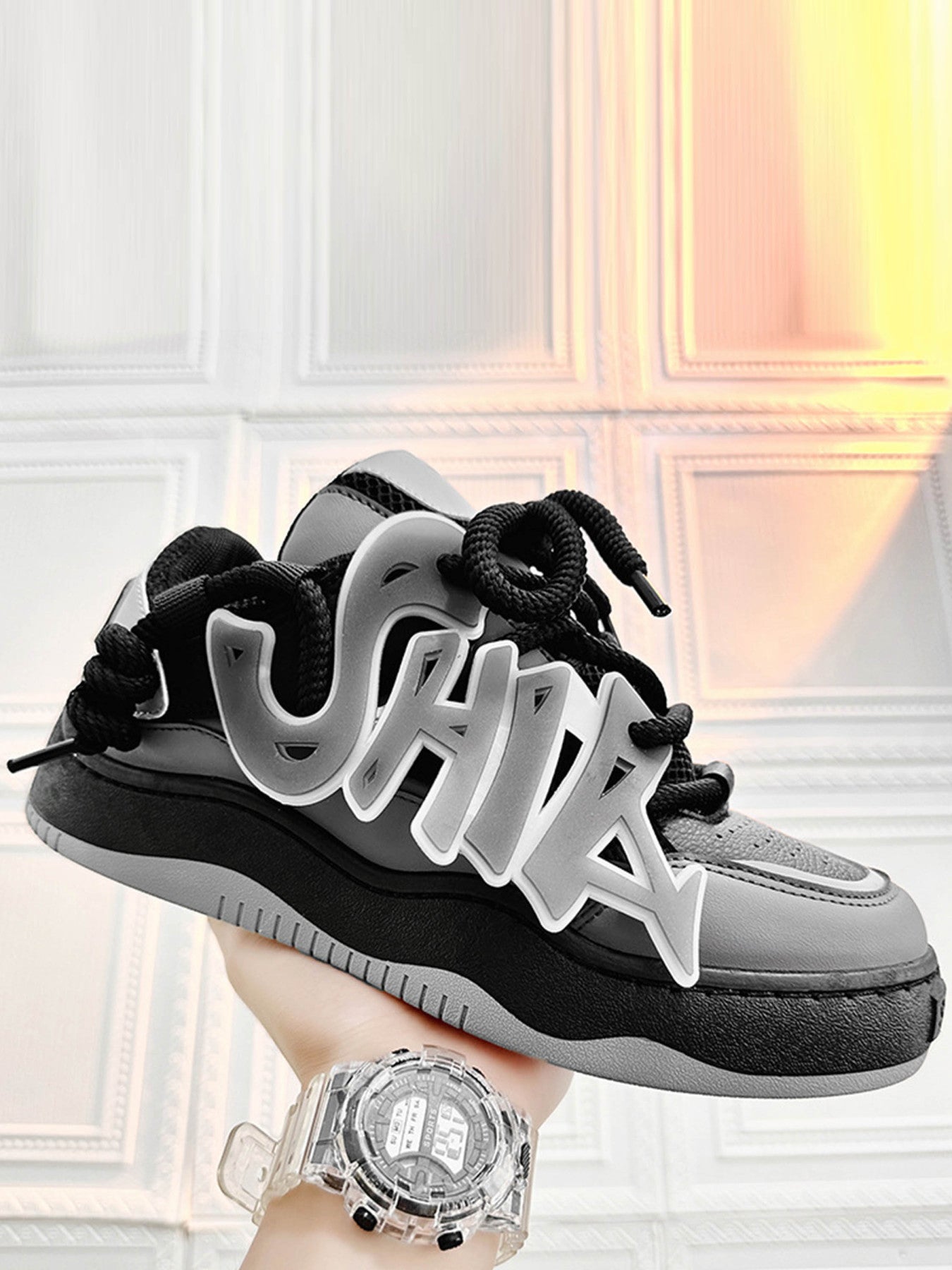 1984 Street Versatile Luminous Fluorescent Boardshoes - 1803 SP230918VNEG