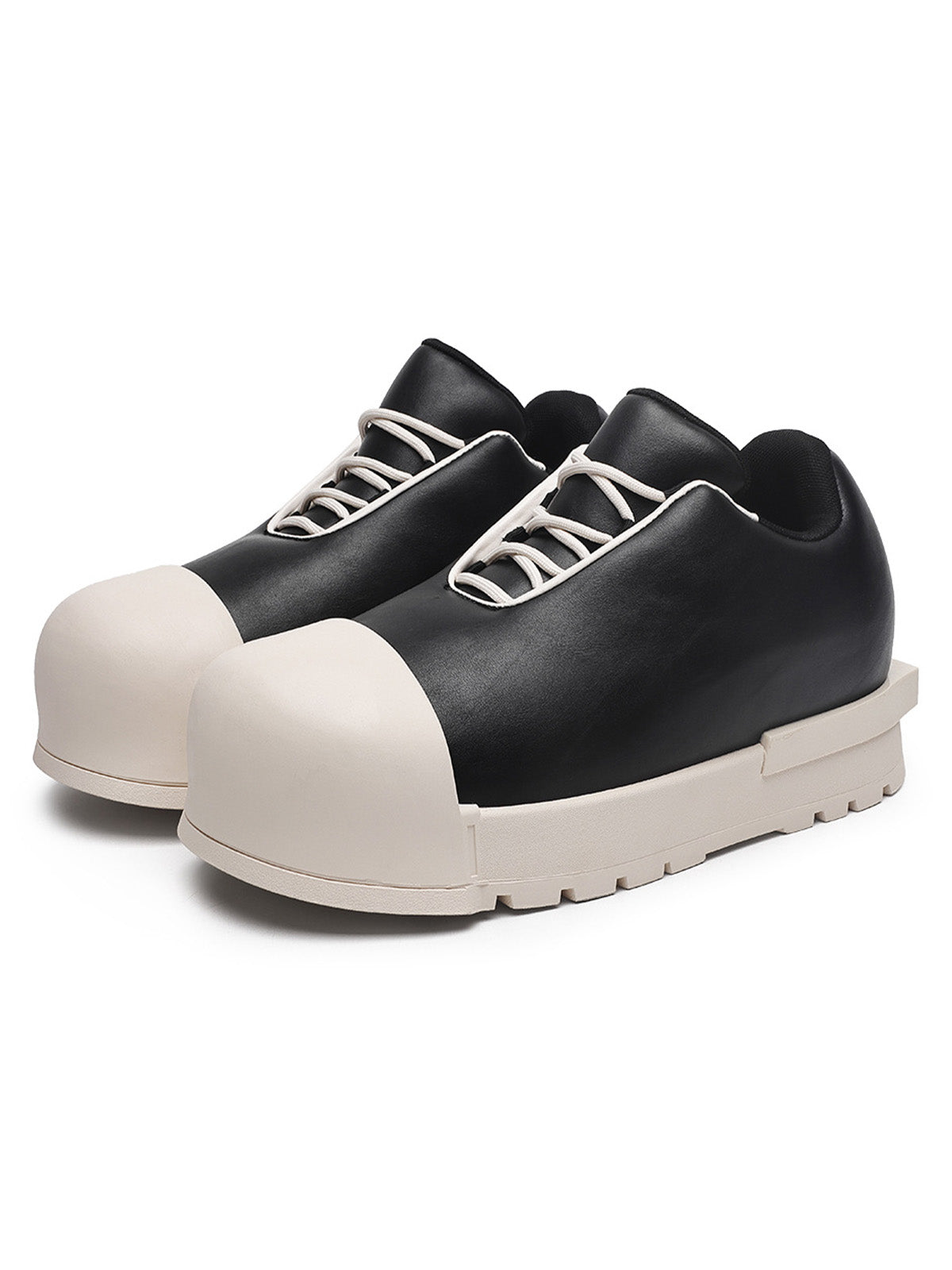 Sneakerhill Low Top Canvas Platform Sneakers - 1984