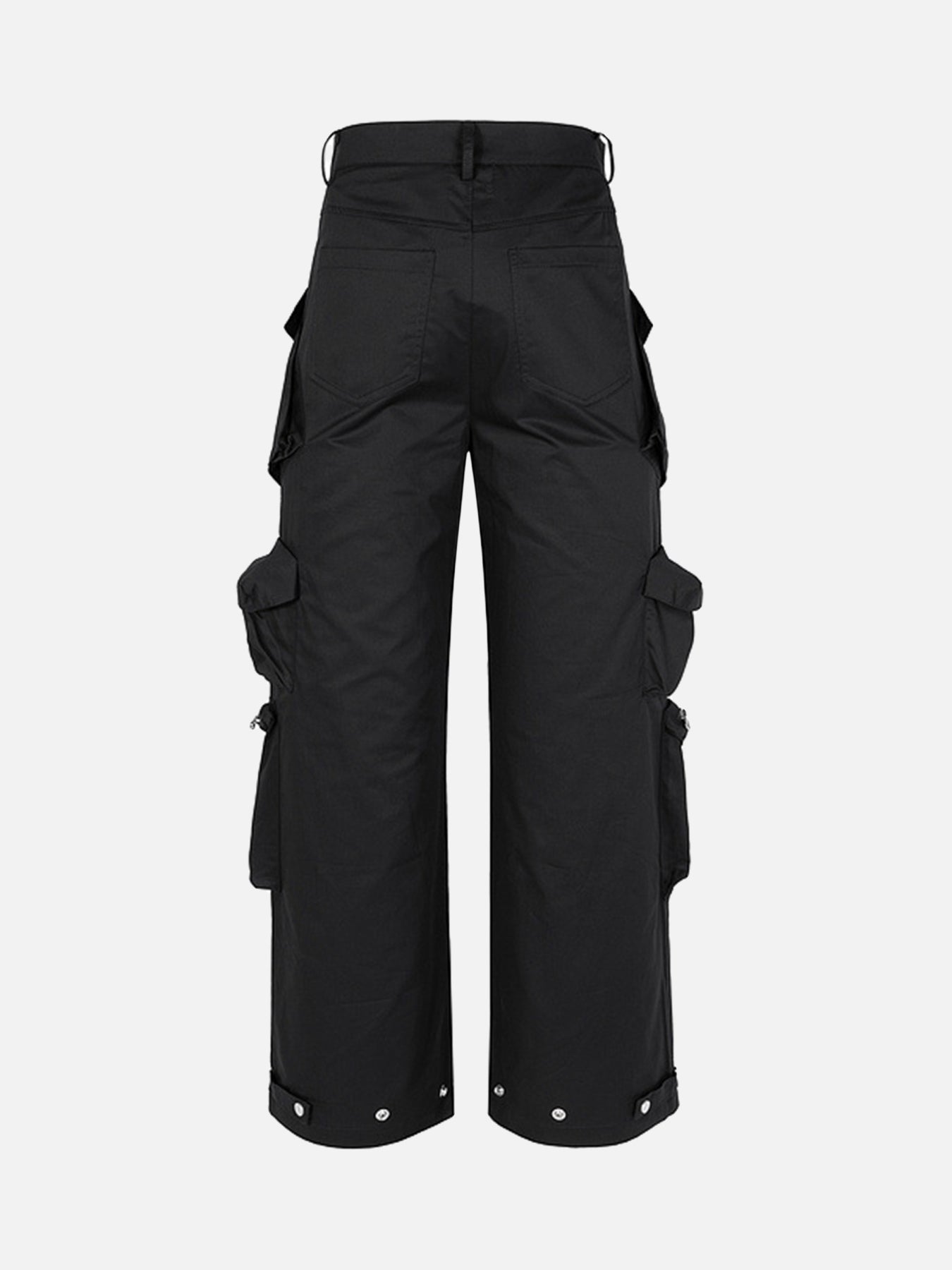 1984 Multi-Pocket Functional Casual Workwear Wide Leg Pants - 1643 SP230720DV5M