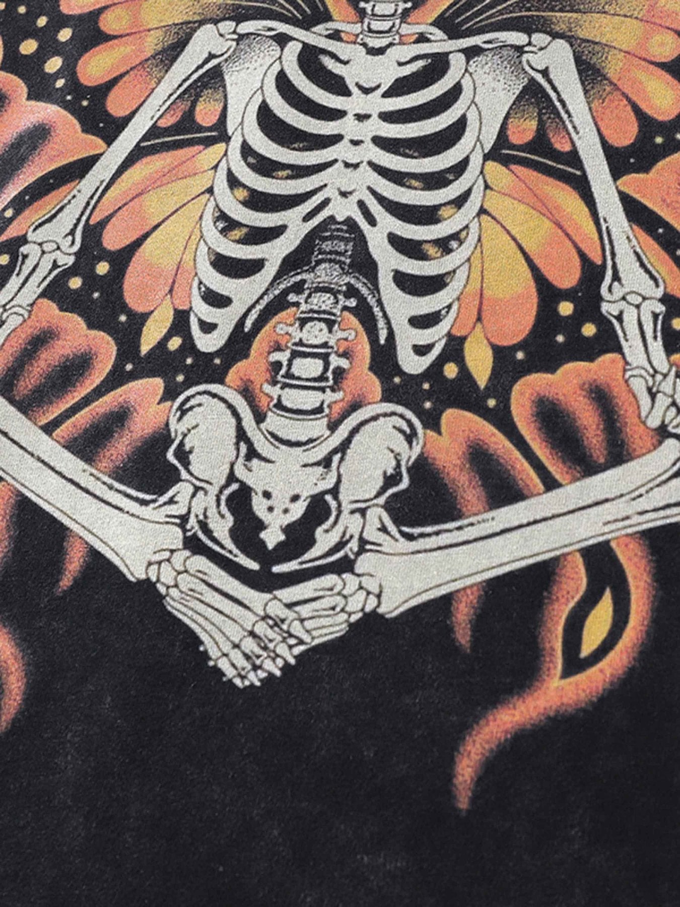 1984 Vintage Skull Crew Neck Sweatshirt SP230824KNVC