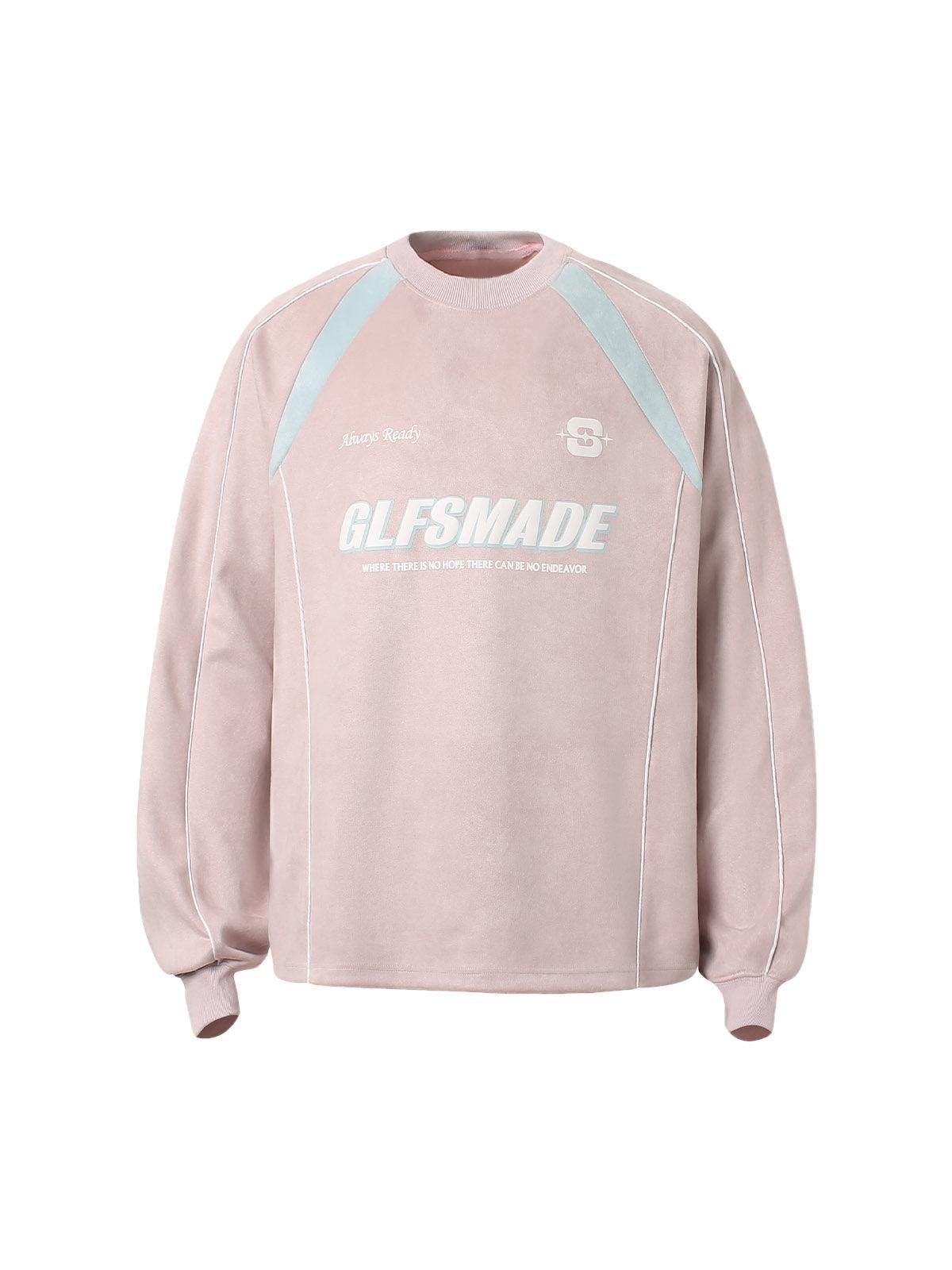 1984 Contrast Color Stitching Long-sleeved T-shirt SP241017DS3T