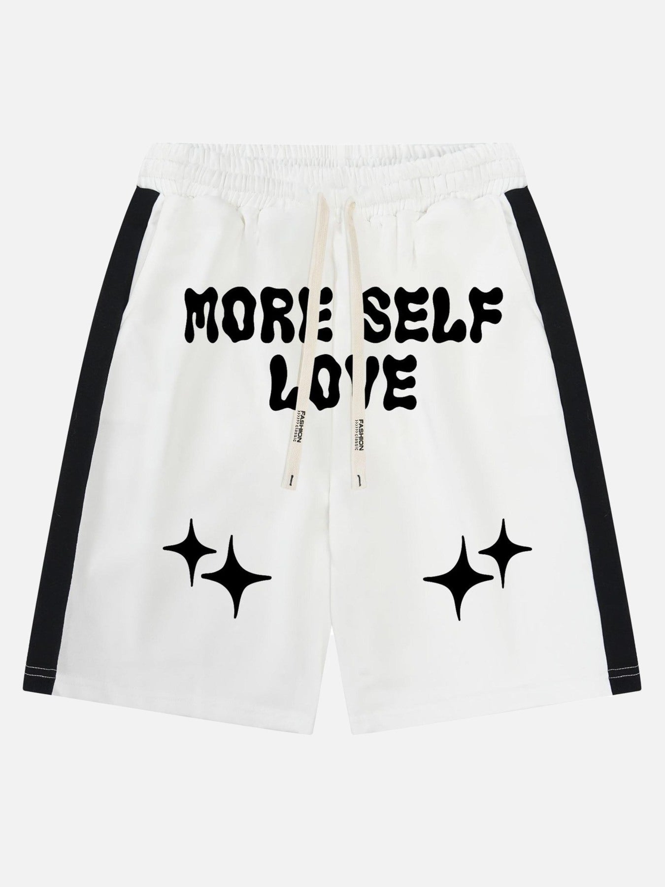 1984 Color-coded Printed Casual Shorts SP230428UPLI