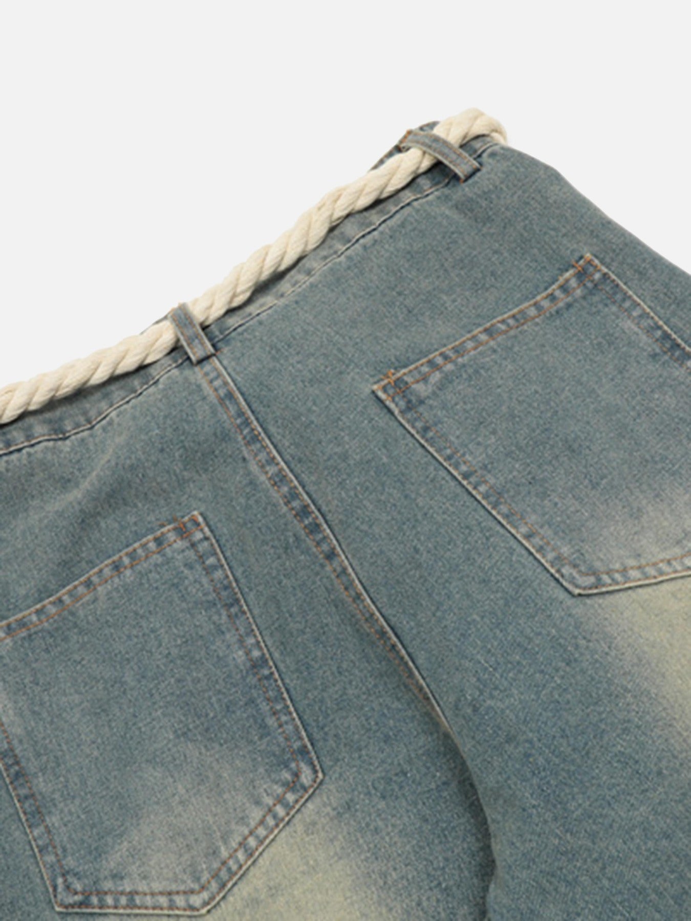 1984 Pentagram Embroidered Loose Straight Leg Pants SP230922J6E3