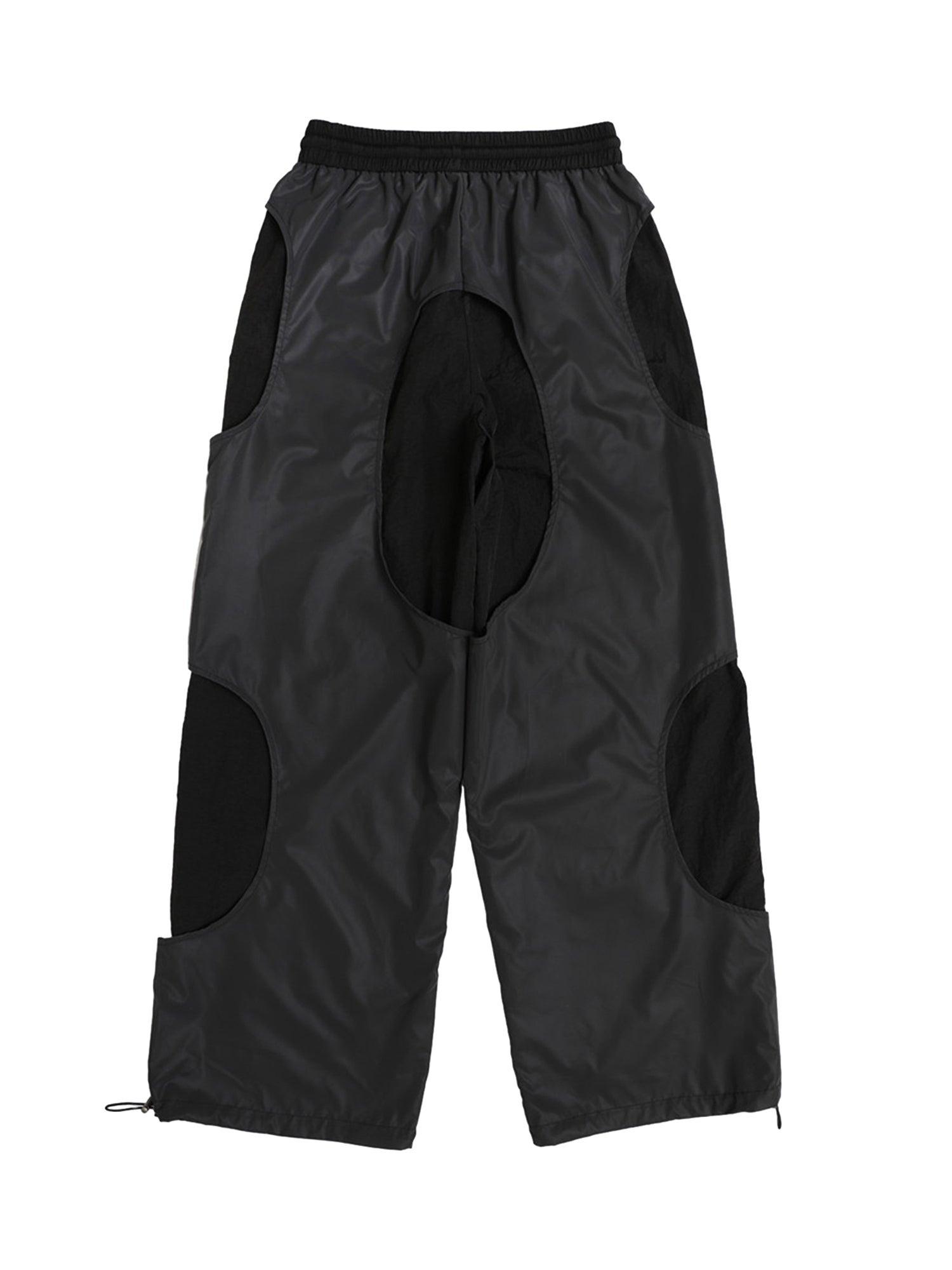 1984 Street Elastic Waist Draw Loose Pants SP230428ARFO