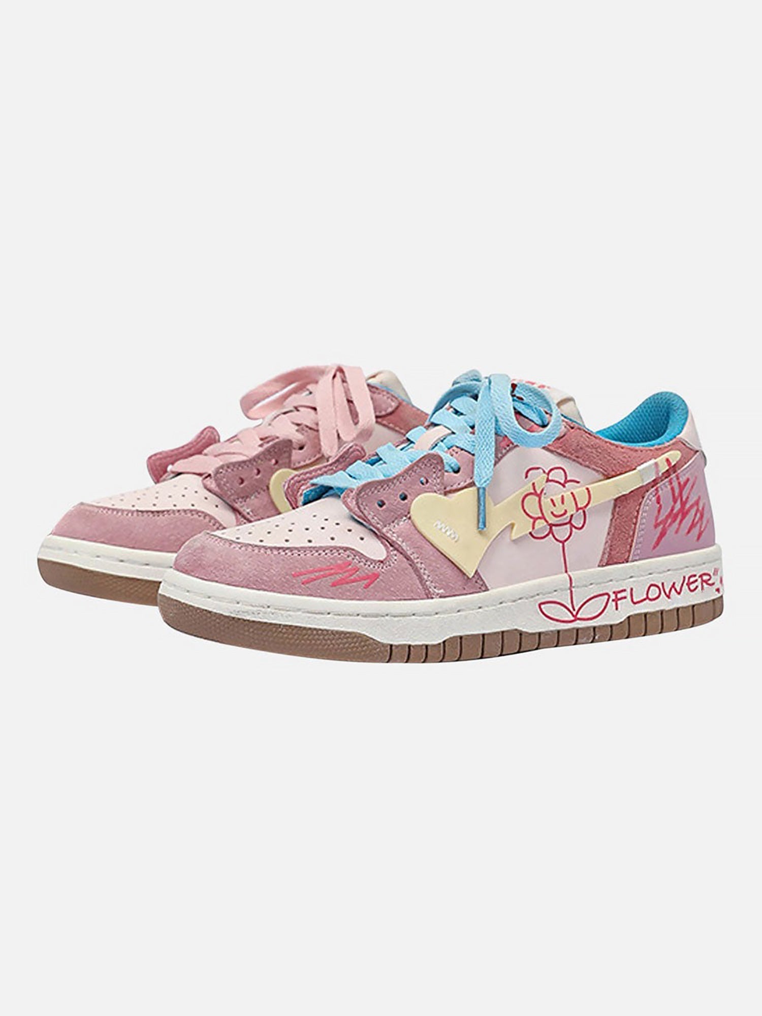 1984 Sunflower Couple Sports Skate Shoe - 1593 SP221021CSJP