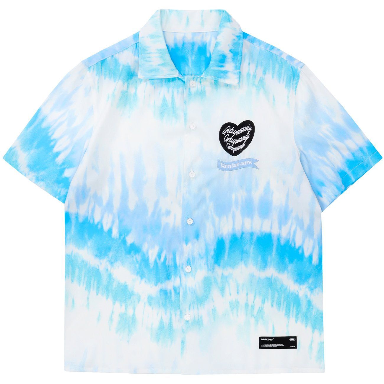 1984 Tie Dye Short Sleeve Shirt SP220324R7QJ