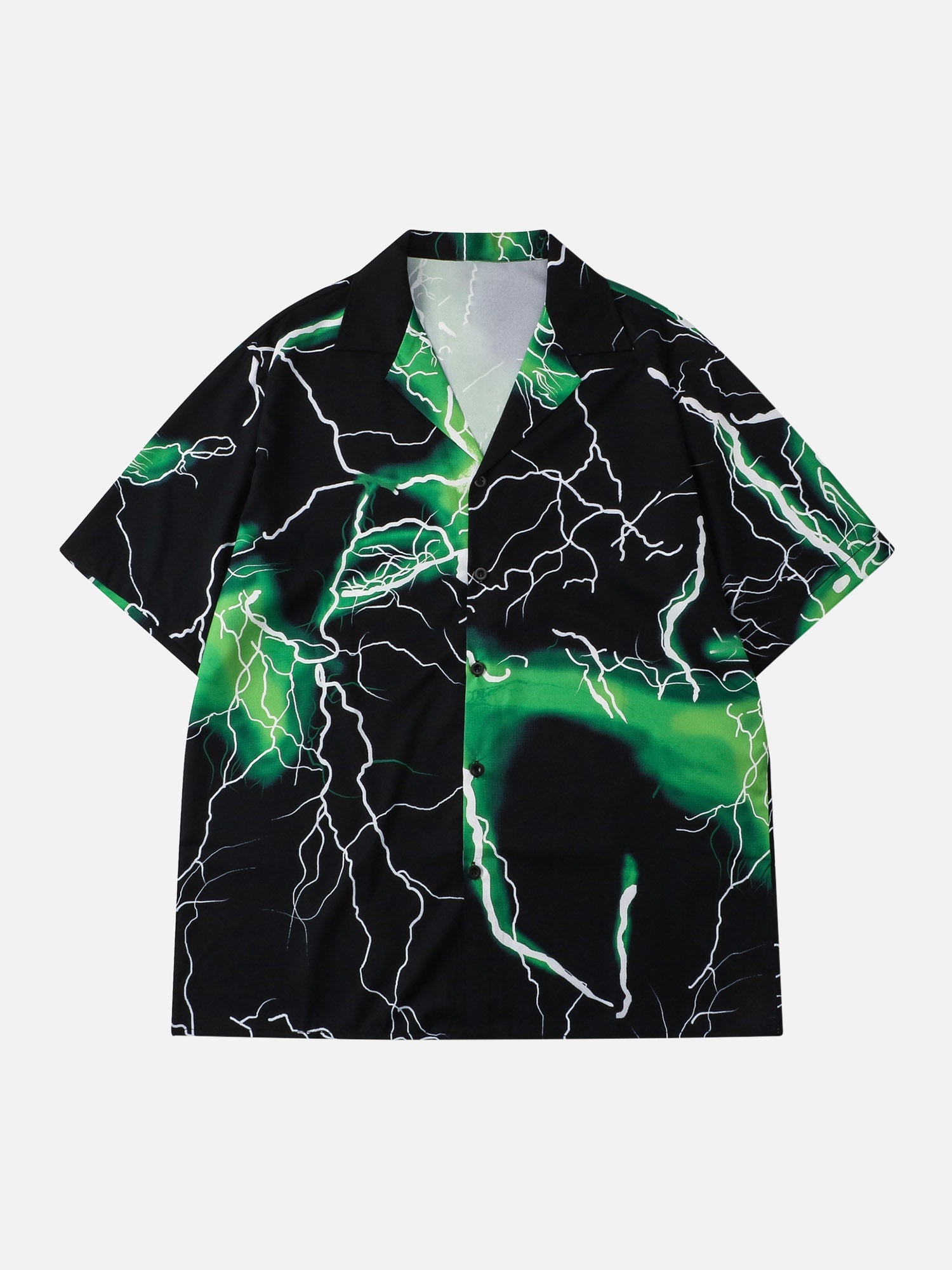 Street Rap Lightning Printed All Over Shirts Short Sets SP240313VGLD