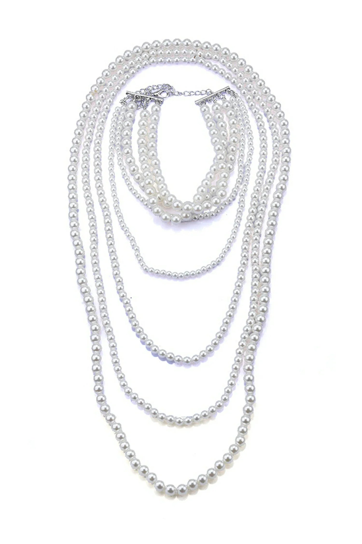 Lakely Multi Layer Pearl Necklace