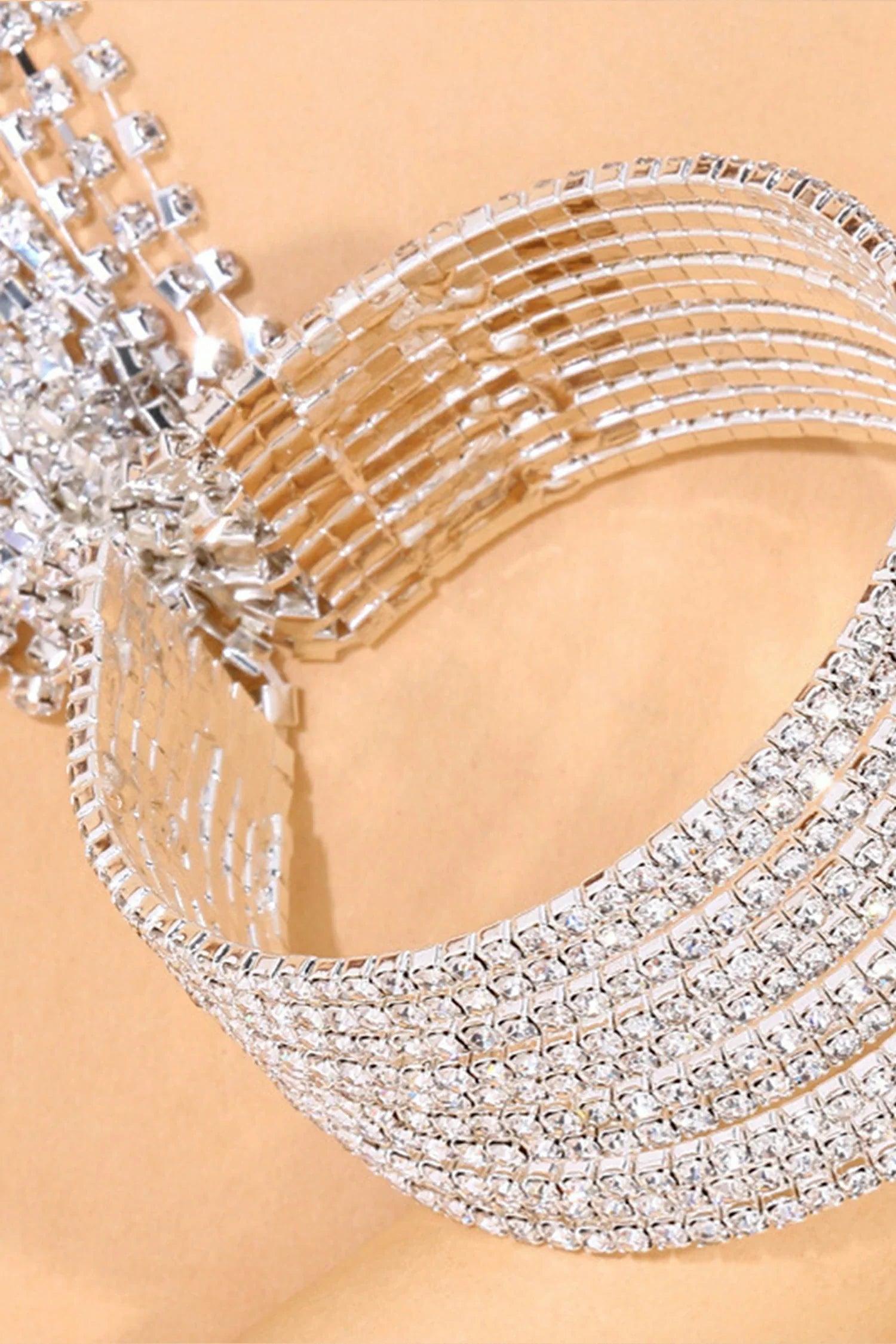 Ramisha Diamond Fringe Bracelet