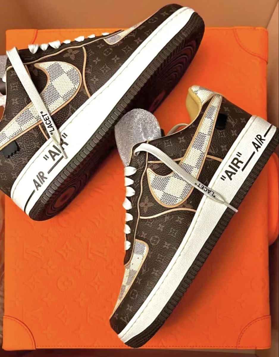 Custom LV Air Force 1 Low 07