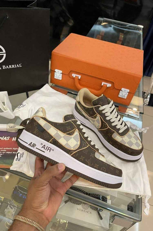 Custom LV Air Force 1 Low 07