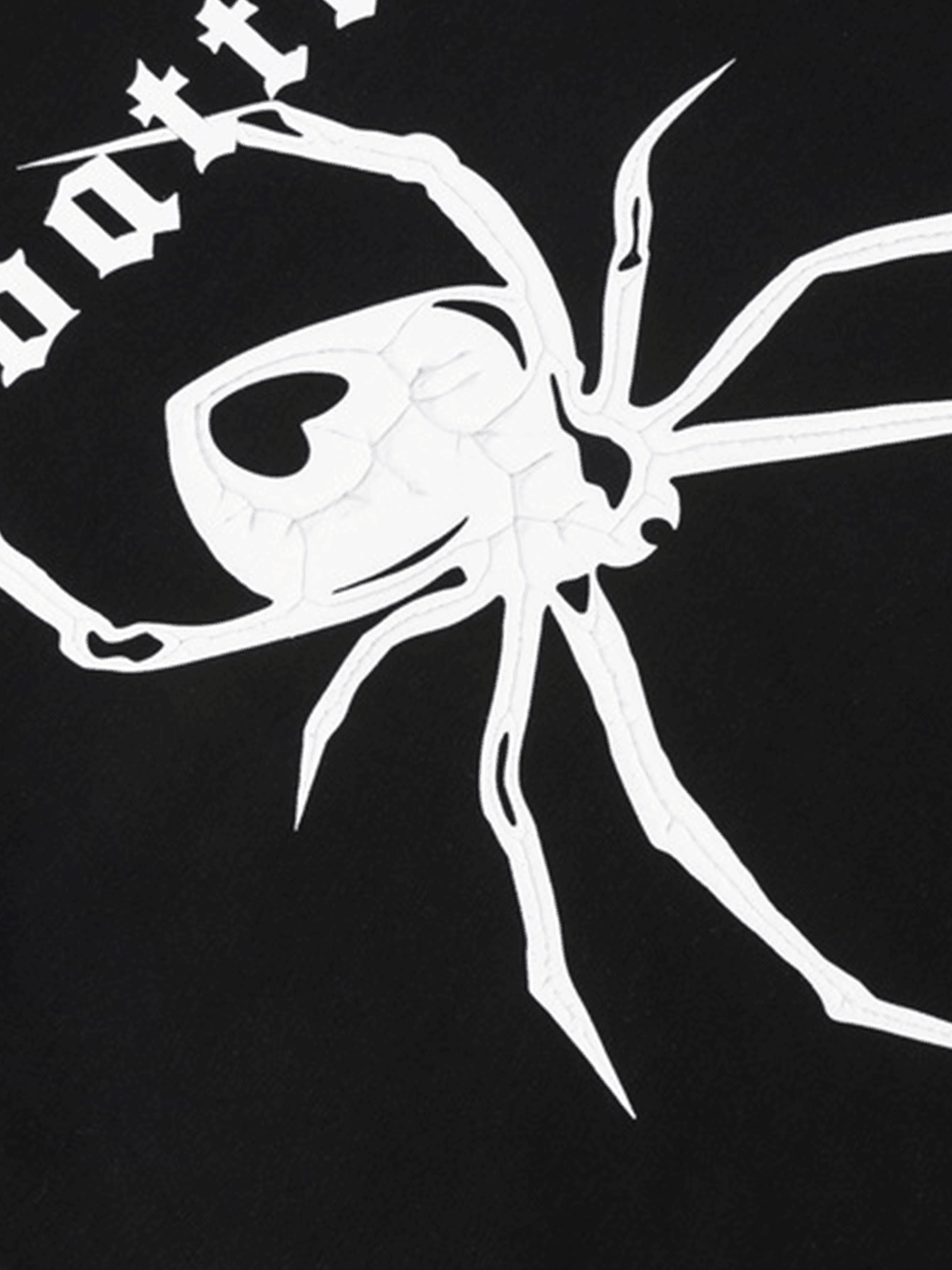 1984 Spider Print Street Rap T-Shirt SP240704SOJ6