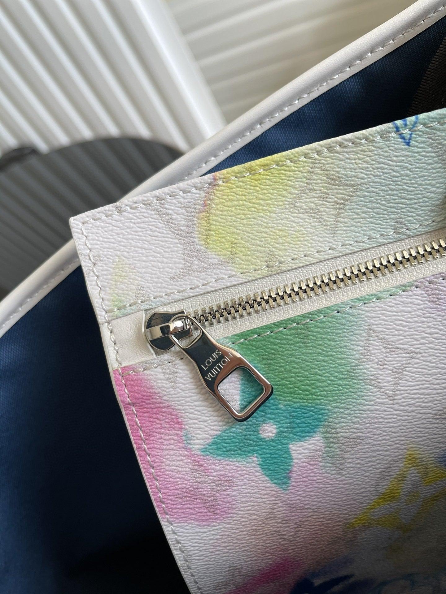 LV Virgil Abloh Monogram Watercolor M45755 LUXURYSTEPSCO