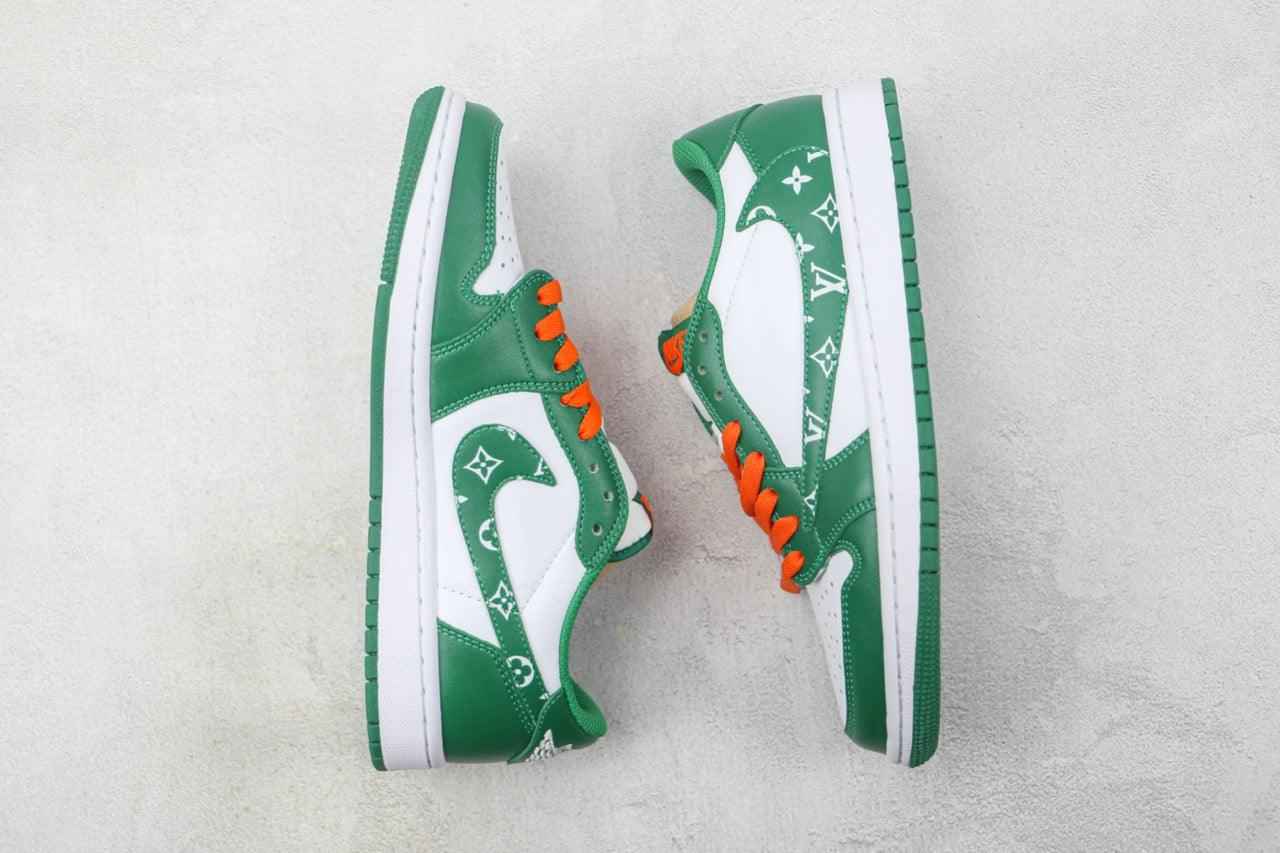 Custom Jordan 1 Low x LV DM7866 885