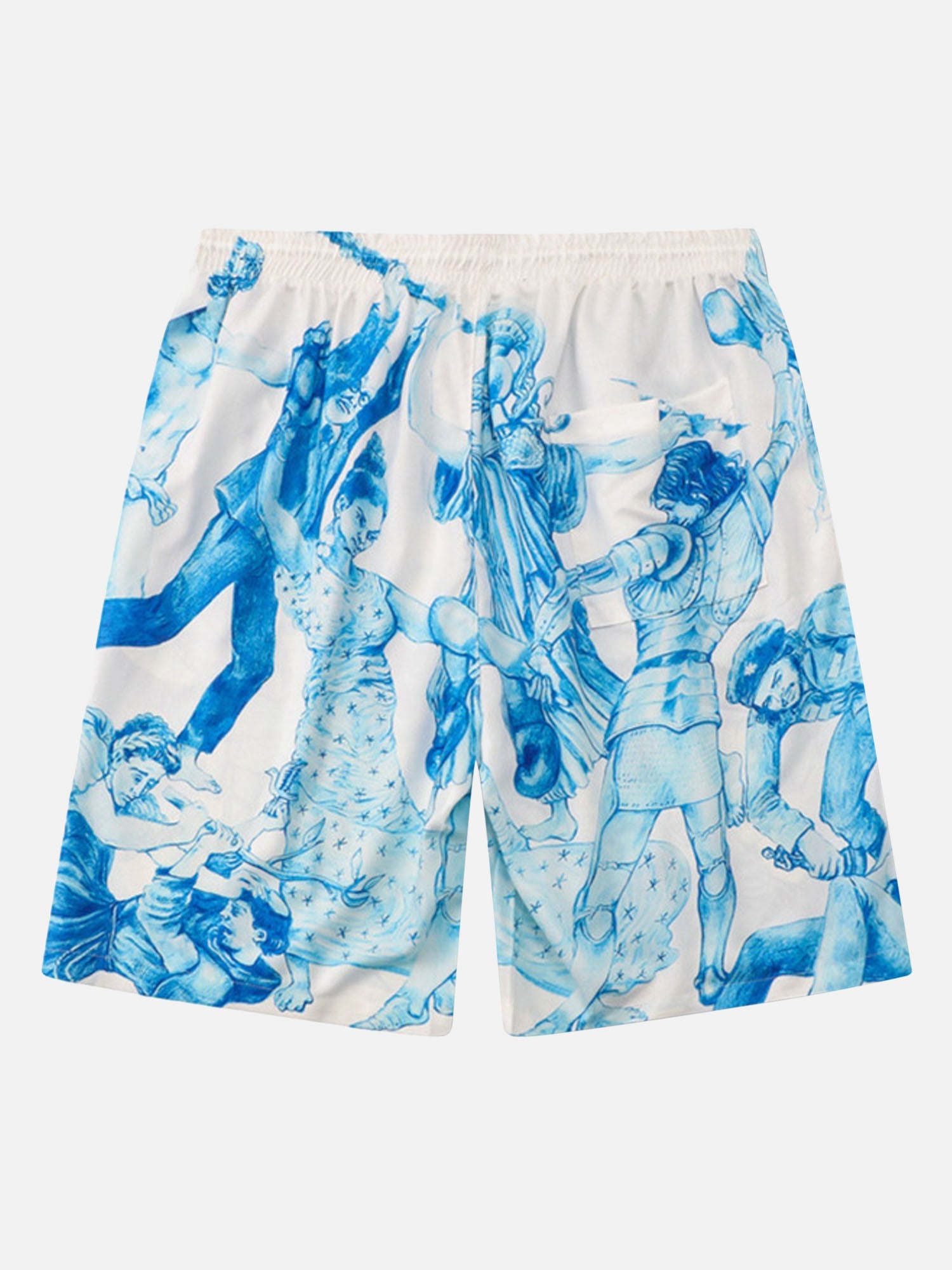 Rebels Printed Rap Beach Shirts Short Sets SP240313S43S