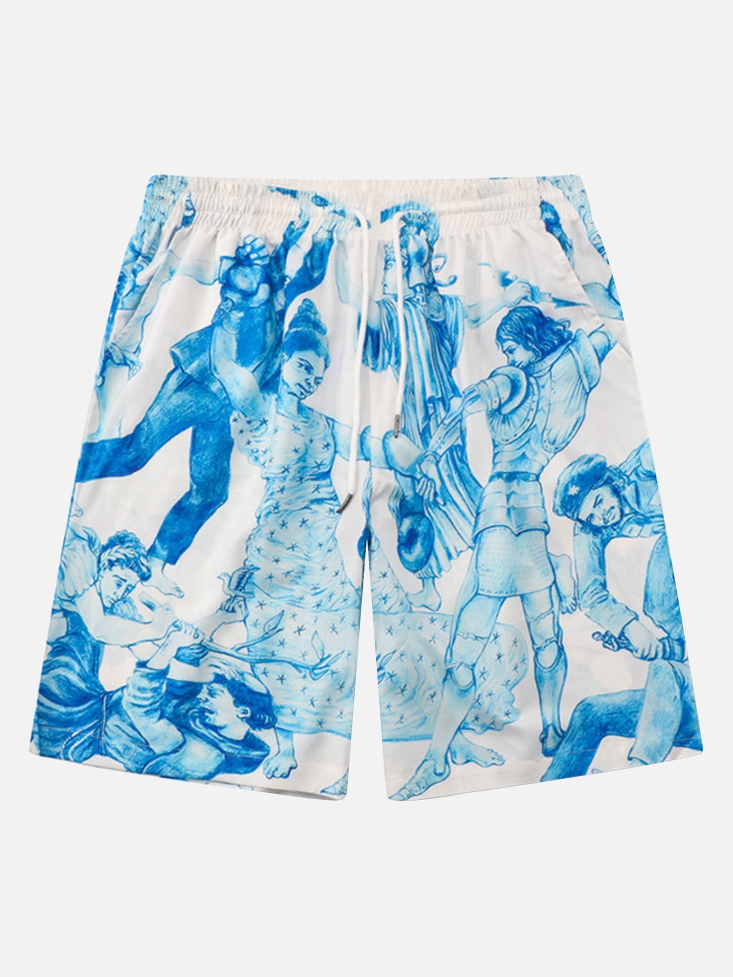 Rebels Printed Rap Beach Shirts Short Sets SP240313S43S