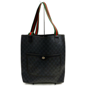 Brand Inspired GG Tote Bag Black PVC (SHC7-10056)