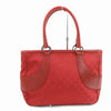 GG Tote Bag Red Canvas (SHC1-15698)