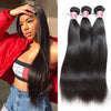 Peruvian Straight Hair 3/4 Bundle Deals Unprocessed Virgin Human Hair Extensions In Stock hermosahair