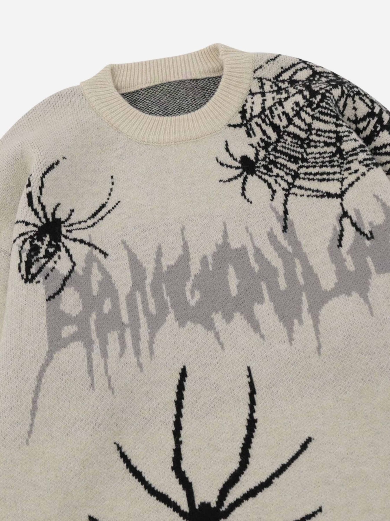 1984 High Street Spider Web Jacquard Sweater - 1976 SP23102003AW