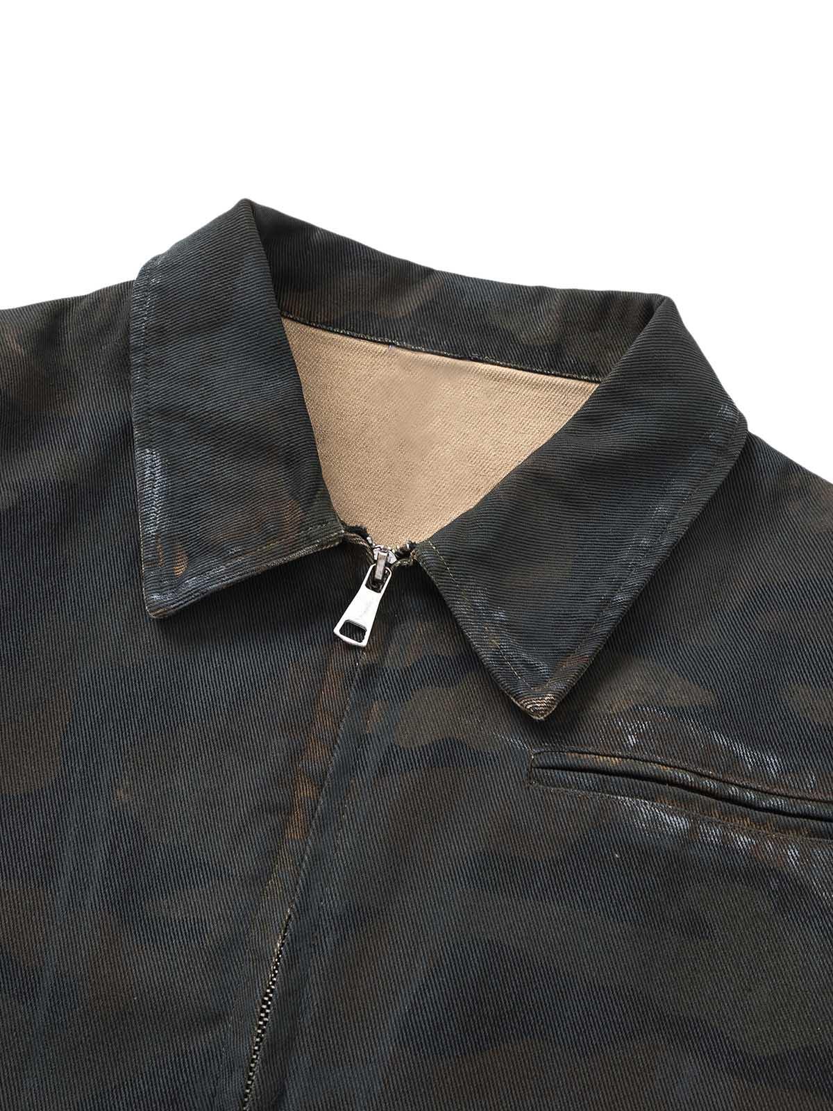 1984 Mud-dyed Distressed Camouflage Jacket