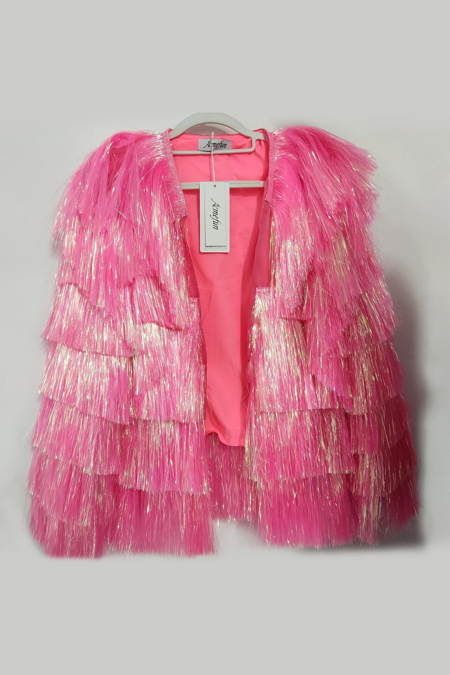 Lupita Long Sleeve Fringe Karma Jacket Acmefun