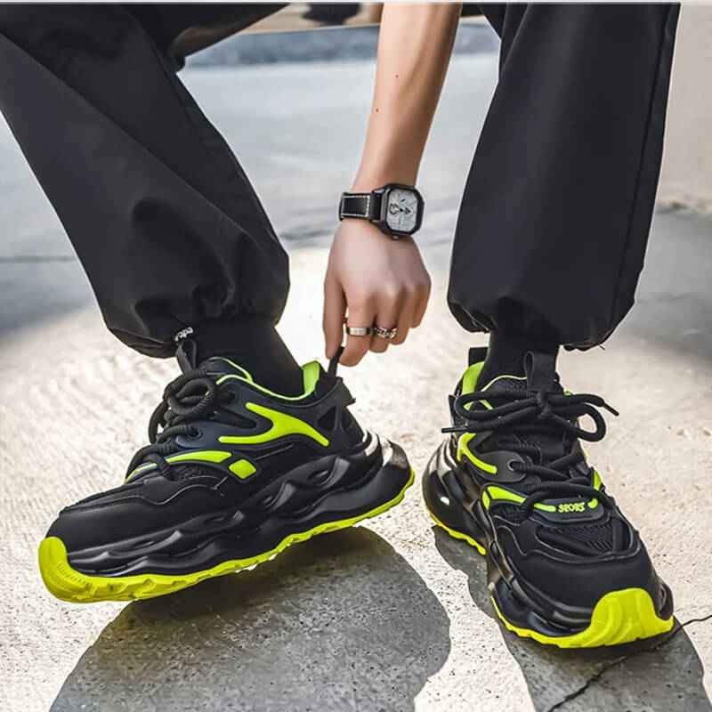 Chunky Sneakers Velzard Glow ugly shoes 2024