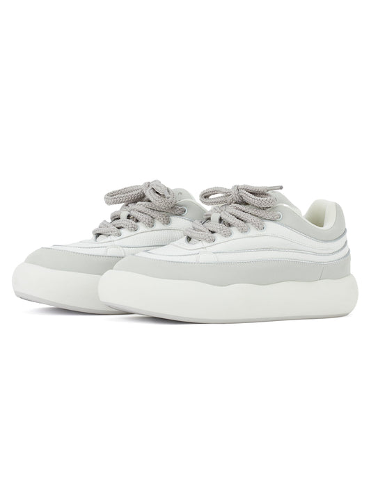 Sneakerhill Smiley Face Platform Street Rap Sneakers - 1984