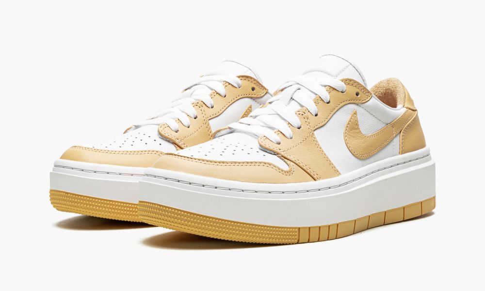 WMNS AIR JORDEN 1 ELEVATE LOW "White / Tan"