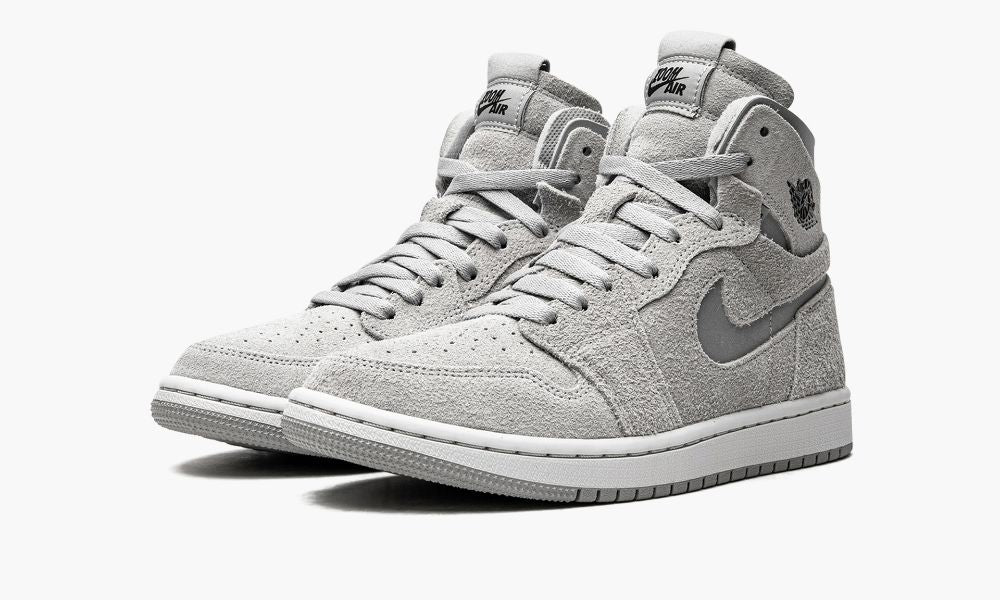 W Jordan 1 Zoom Air CMFT "Grey Fog"