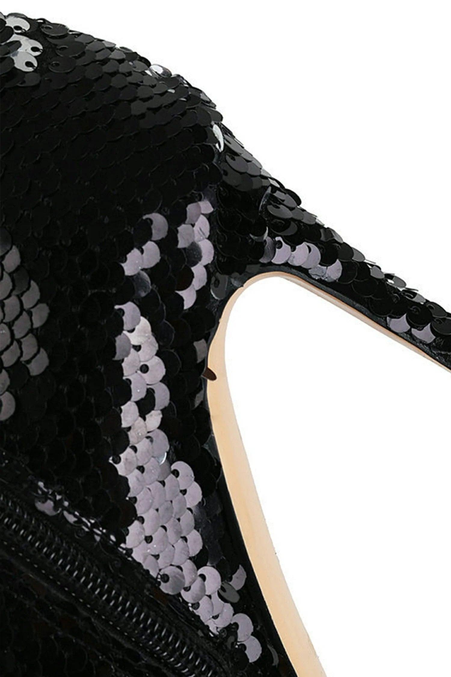 Bryston Sequin Pattern Boots