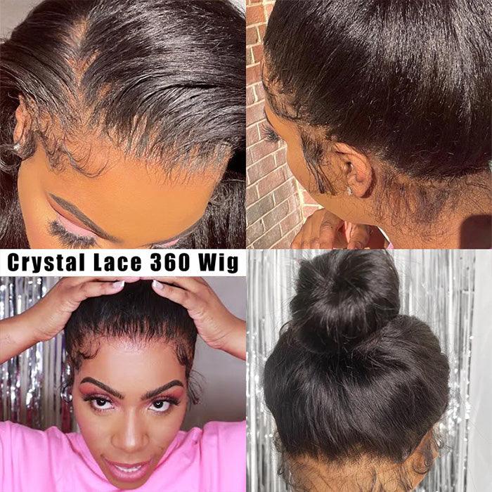 360 Lace Frontal Wigs Pre Plucked Undetectable Lace Body Wave Wigs hermosahair