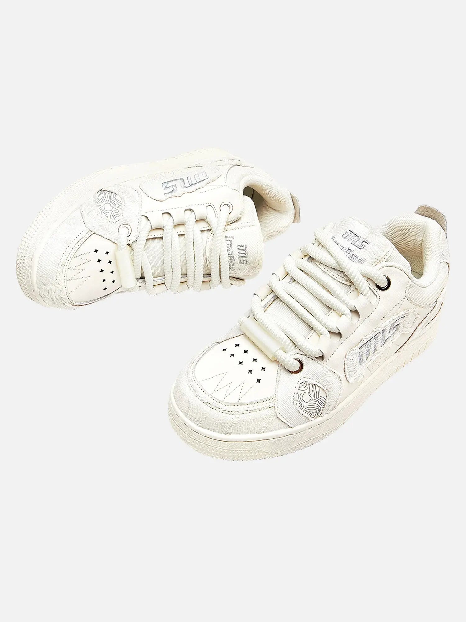 1984 American Trendy Embroidered Letter Sneakers - 1984brand