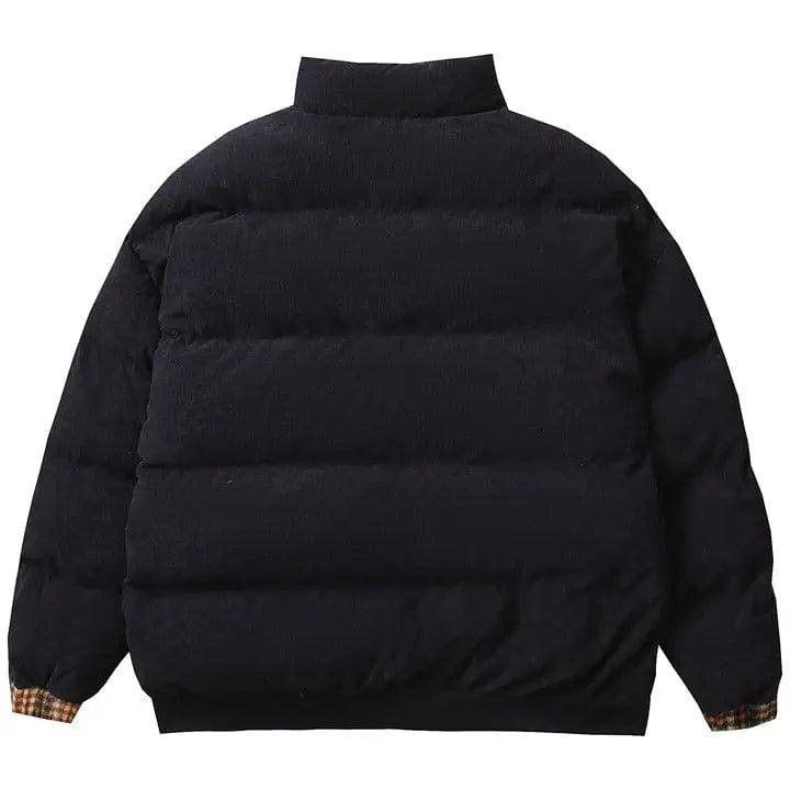 1984® Corduroy Puffer Coat Cross Patch 1984