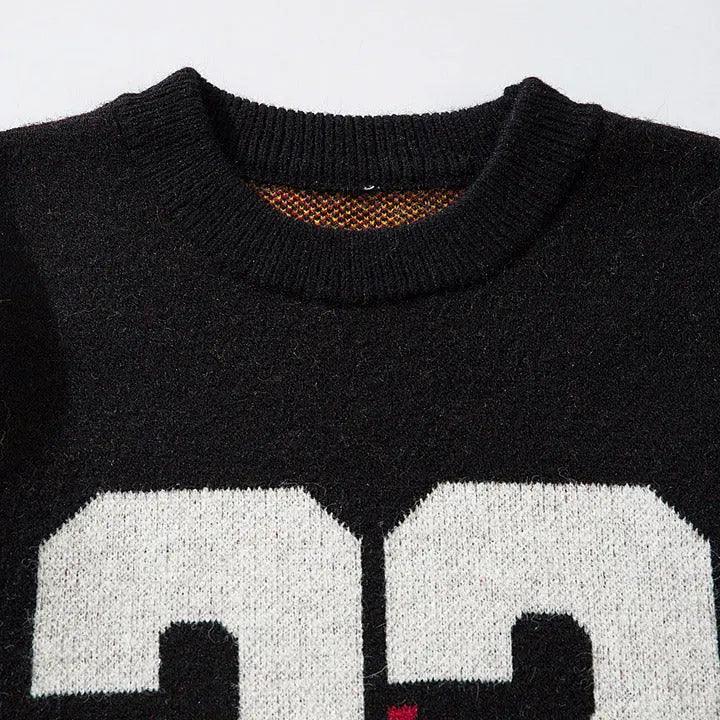 1984® Distressed Flame Pullover Sweater 23 1984