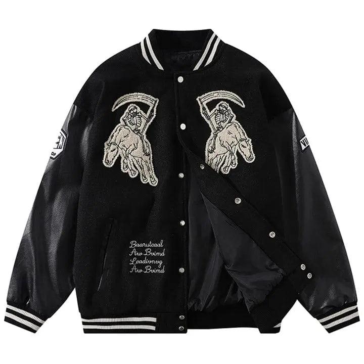 1984® Gothic Grim Reaper Varsity Jacket 1984