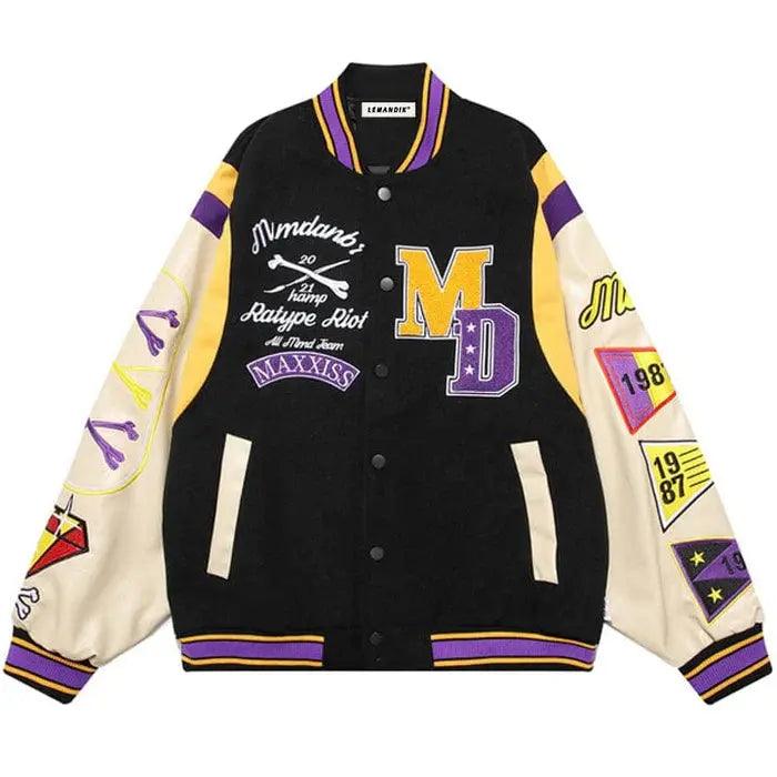 1984® Heavy Industry Varsity Jacket Flock MDAN 1984