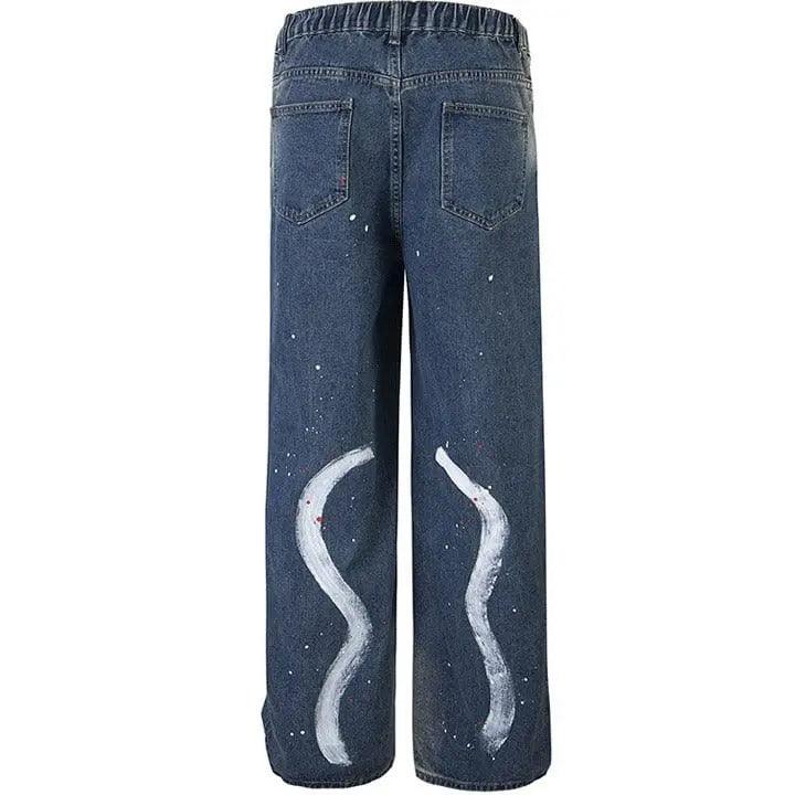 1984® High Street Elastic Waist Pleated Jeans 1984