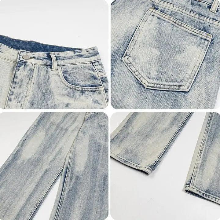 1984® Loose Fit Acid Washed Skate Jeans 1984